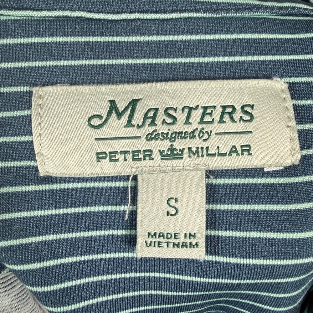 Masters Peter Millar Pullover Men Small Blue Stri… - image 3